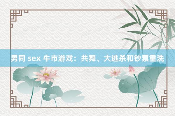 男同 sex 牛市游戏：共舞、大逃杀和钞票重洗